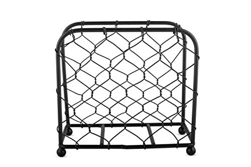 GoCraft Chicken Wire Napkin Holder – Rustic Farmhouse Black Finish, Durable & Stylish Napkin Holder for Kitchen, Dining Table, Countertop, Home Décor, Vintage Design, Functional Organizer - Image 2