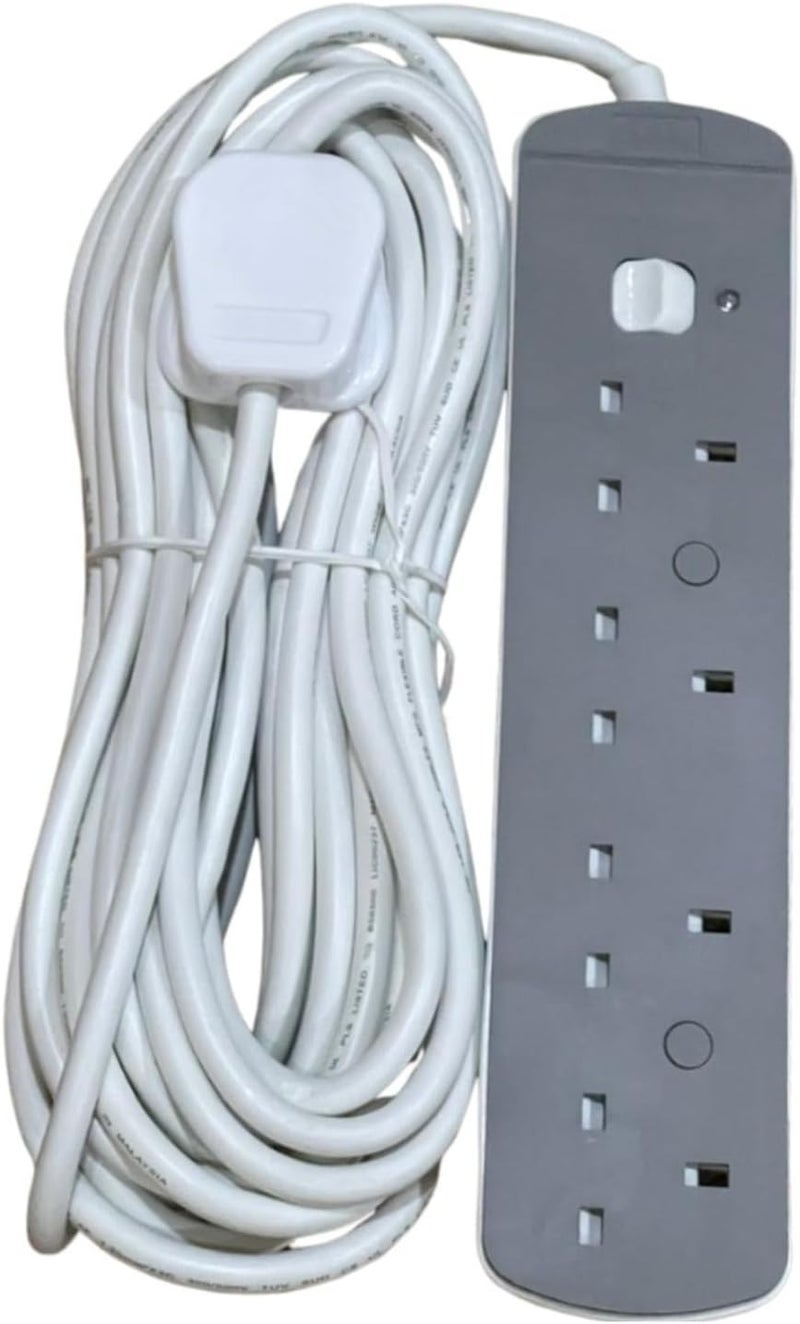 LEB Extension Cord – Heavy Duty, Durable Power Extension Cable for Home & Outdoor Use, 2500W, AC 250V. Power Socket - Extension Board (5 meter) - Image 1