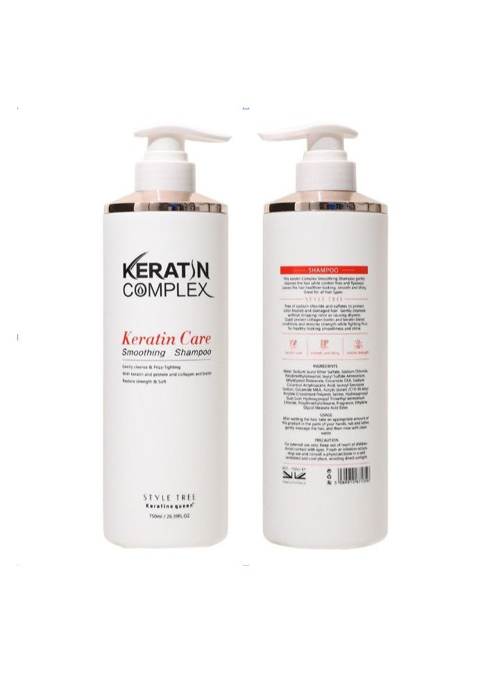 KERATIN COMPLEX shampoo Complex Keratin Hair Care Shampoo Damaged Hair Repair Keratin Moisturizing Hair Shampoo  - Image 1