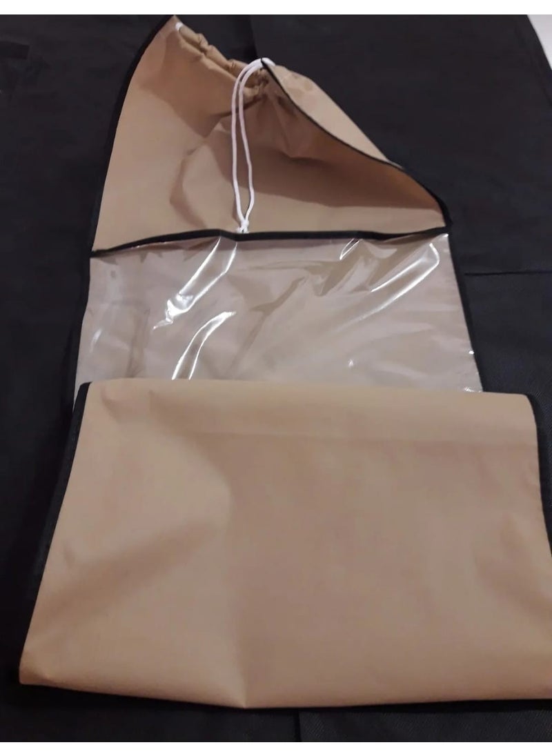 Umut Kılıf - Carpet Case - Storage Bag, 180X40 Cm for 4 M² Carpet, Carpet Storage and Transport Bag with PVC Window, Carpet Packaging - Image 1