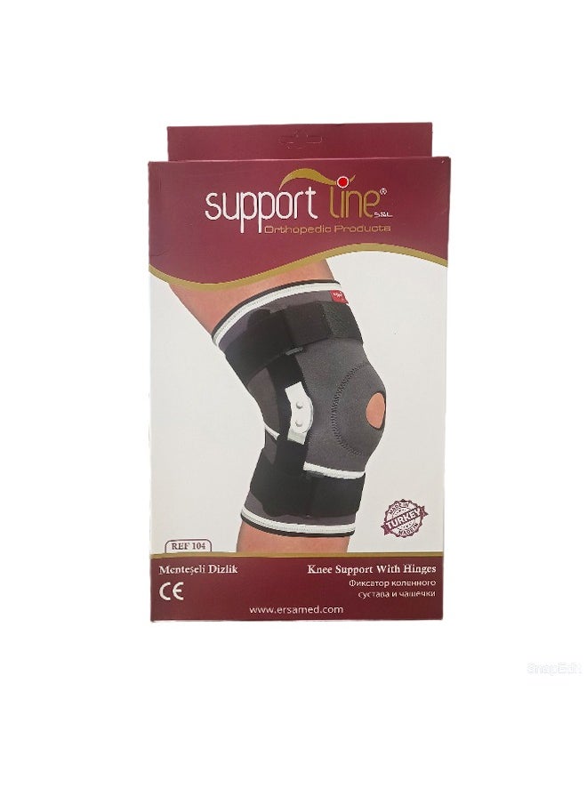 SupportLine REF 104: XL-Sized Knee Support with Hinges - Advanced Stability for Active Living  - Image 2