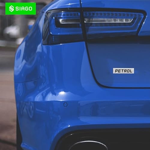 SIAGO SIA221 Premium Petrol Metal Car Sticker - Durable & Stylish Auto Emblem for Vehicles - Customizable Designs - Easy Installation - Weather-Resistant & Long-Lasting - Image 3