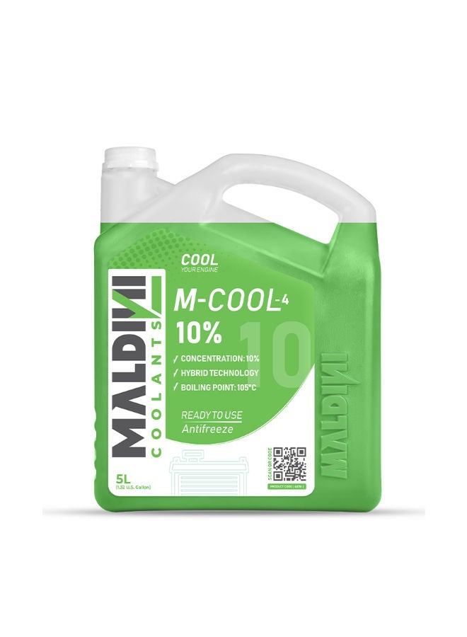 Maldini Coolant Green – Anti freeze 10% – 5L