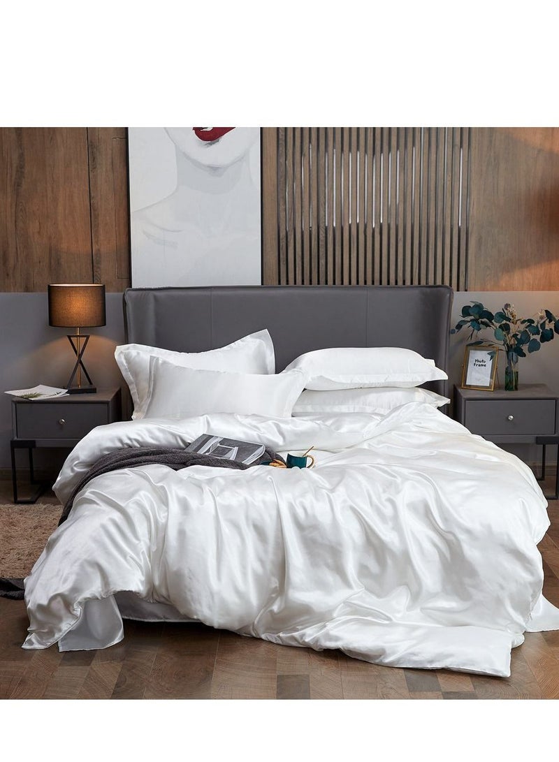 Sharpdo Silk bedsheets bedding set - Image 1