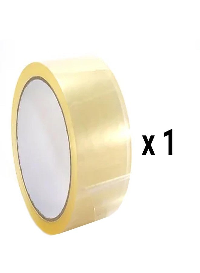 TRENDIKRAFT 3 inch X 65 meter Pack of 1 Transparent BOPP Packing Clear Cello Tape with Durable Materials Self Adhesive Heavy Duty Tep Roll Ideal For Packaging Boxes - Image 3