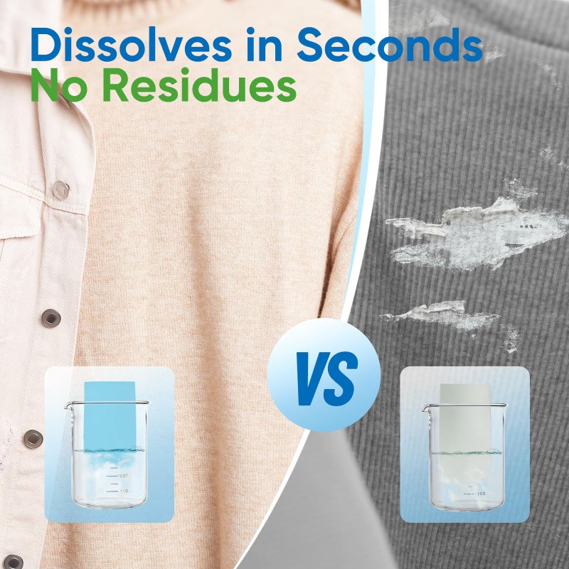 Diesetsr Laundry Detergent Sheets 150 Counts Travel Laundry Sheet ECO-friendly, 300 Small Loads Plastic-Free Clothes Washing Soap-Fresh Linen - Image 3