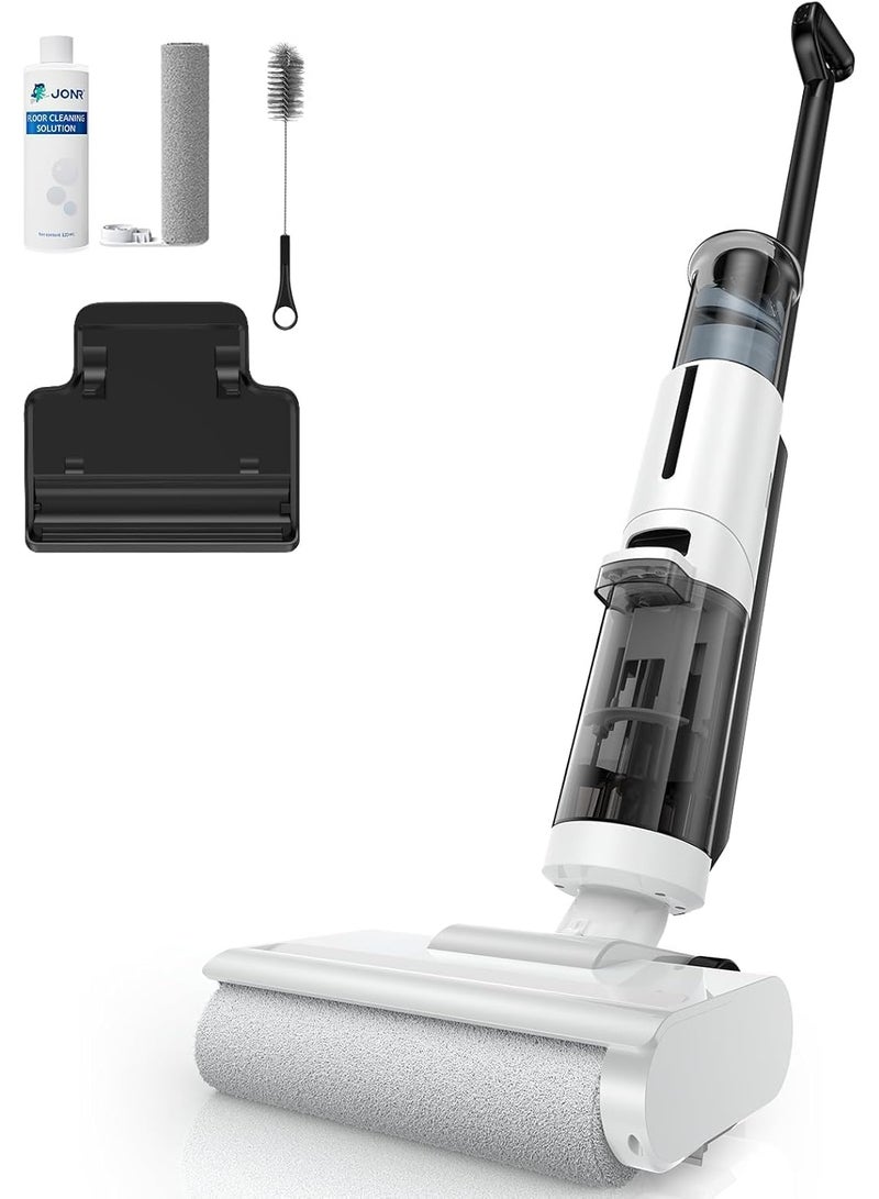 JONR ED12 Lite Wet Dry Vacuum Cleaner, Cordless Vacuum Mop with Self-Cleaning, Single Edge Cleaning, Lightweight (3.5 KG), for Hard Floors & Pet Hair, Anti-Tangle Design (ED 12 Lite) - Image 1