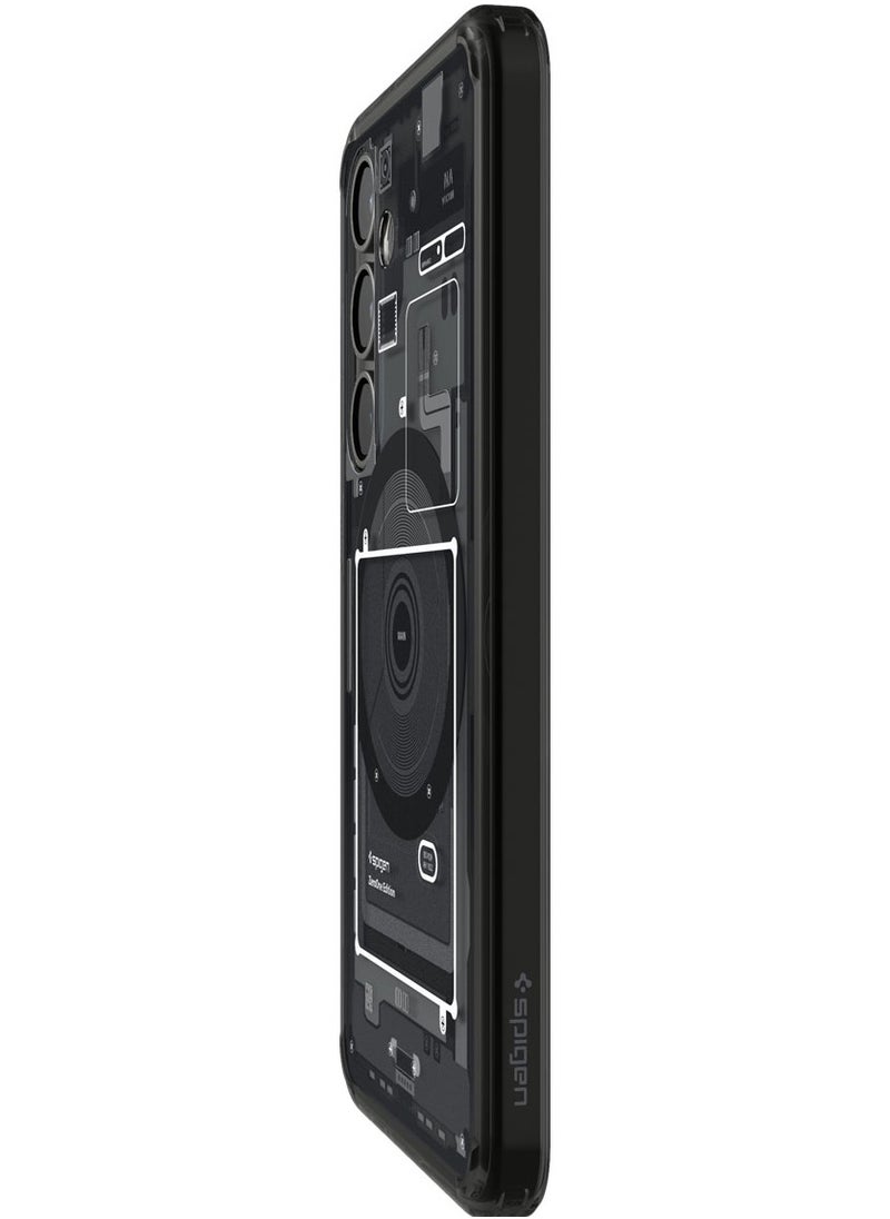 Spigen - Ultra Hybrid MagFit for Samsung Galaxy S25 PLUS Case Cover with MagSafe (2025) - Zero One Black - Image 1