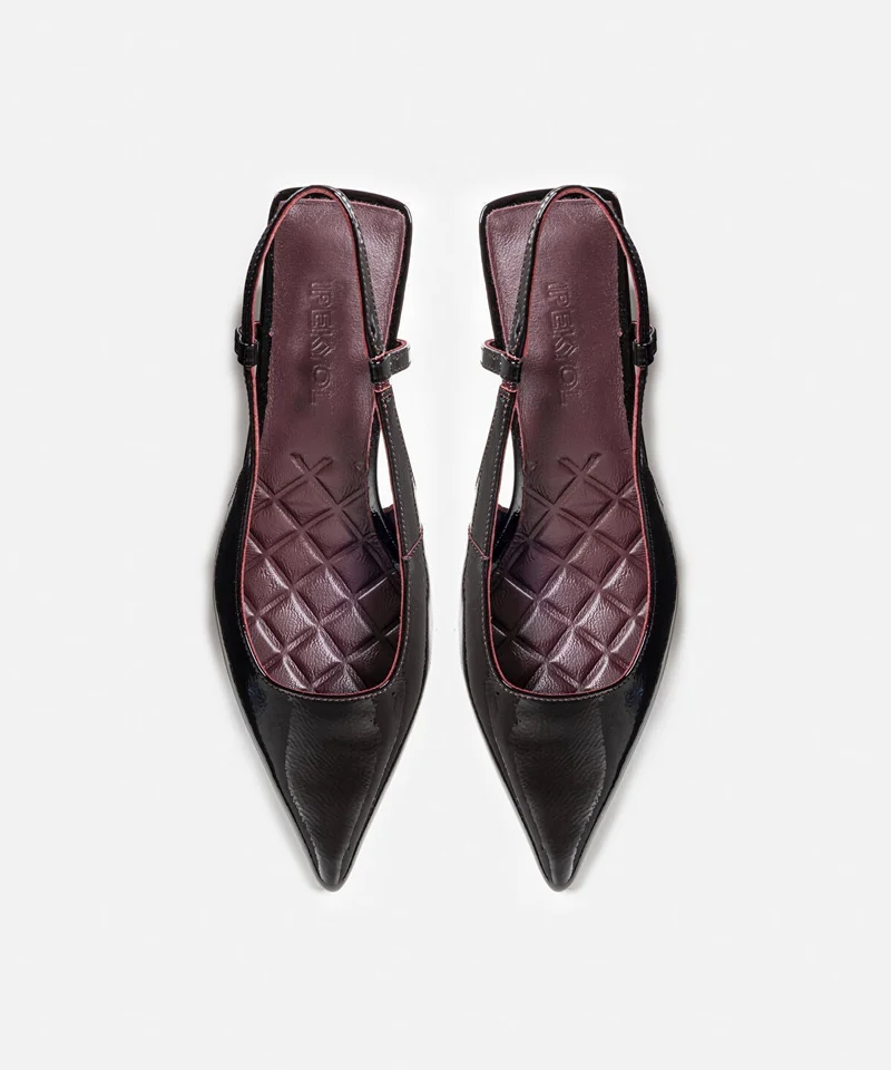 Ipekyol Leather Shoes with Geometric Heels