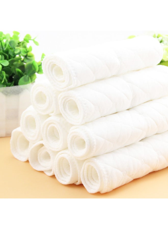 حفاضات أطفال قطنية ماصة للرطوبة قابلة للغسل والتنفس، ناعمة ومريحة لحديثي الولادة والأطفال، حفاضات ماصة عالية الجودة - Image 1