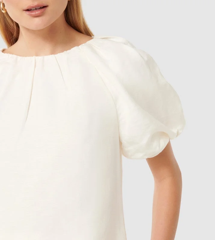 forever new  Ashtin Linen Top for Women | Best Price UAE