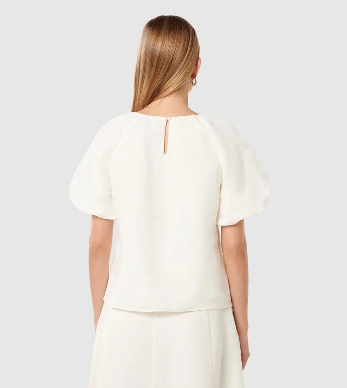 forever new  Ashtin Linen Top for Women | Best Price UAE
