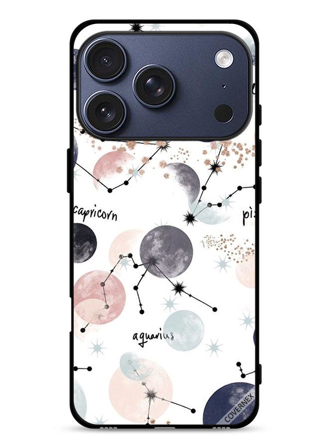 Covernex Apple iPhone 17 Pro Protective Case Cover Planets Paint Art - Image 1