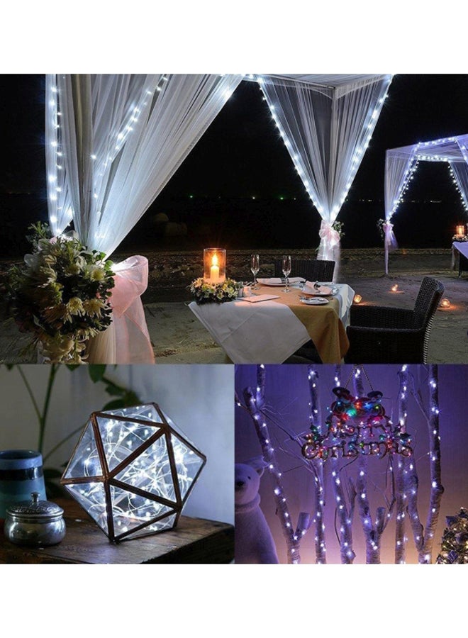 Loquat Battery Powered LED String Light White 10meter - Image 5