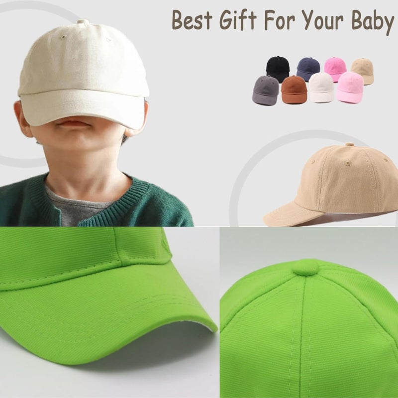 JAMONT PLN Kids Baseball Cap | Adjustable Breathable Cotton Summer Cap with UV Sun Protection for Toddlers | Lightweight Outdoor Hat for Boys - Image 5