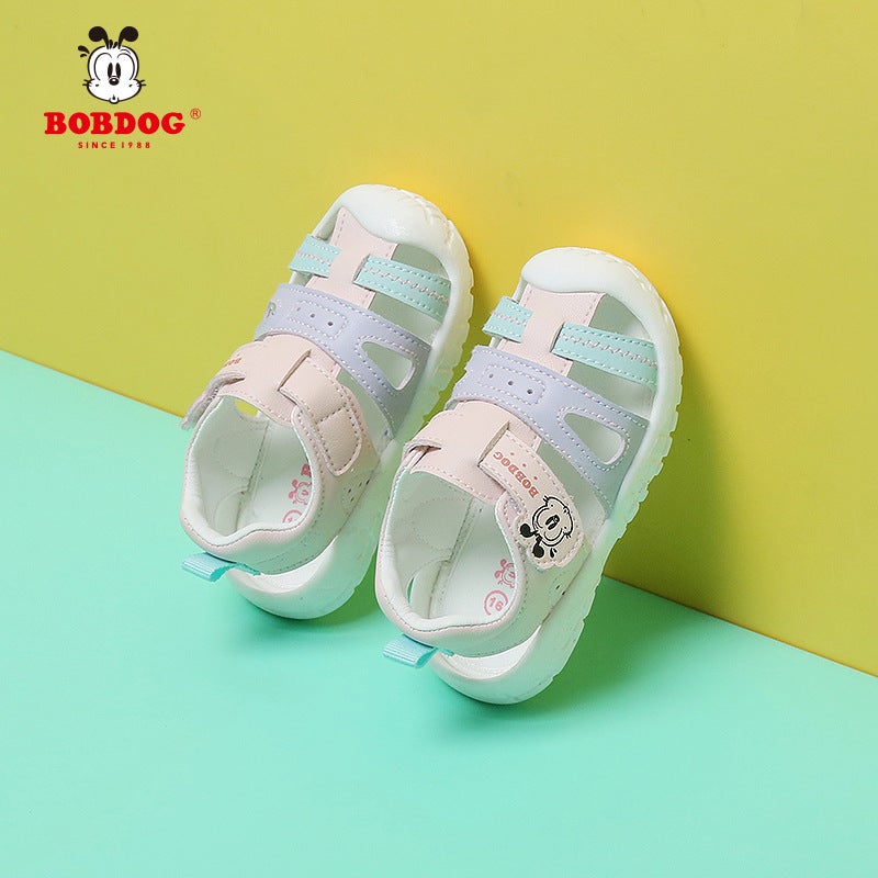 Bobdog Babu Dou Toddler Baby Breathable Non-Slip Soft Sandals Fashionable Cartoon Lightweight Toddler Shoes For Small And Medium-Sized Children - Image 5