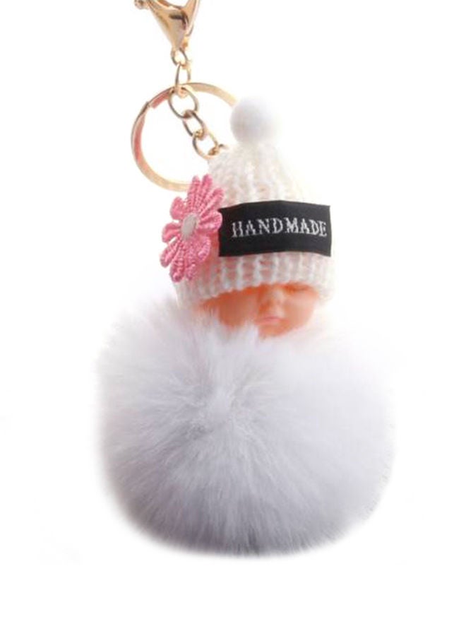 NIBEMINENT Accessories Faux Fur Key Chain