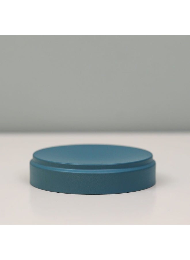 DANUBE HOME Danube Home Cara Soap Dish Teal Durable Stainless Steel With Outside Color Bathroom Soap Case Green Finish Perfect For Storing Soap Bars Safely Stylish Laundry Accessories Décor  - Image 3
