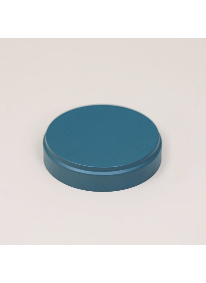 DANUBE HOME Danube Home Cara Soap Dish Teal Durable Stainless Steel With Outside Color Bathroom Soap Case Green Finish Perfect For Storing Soap Bars Safely Stylish Laundry Accessories Décor  - Image 2