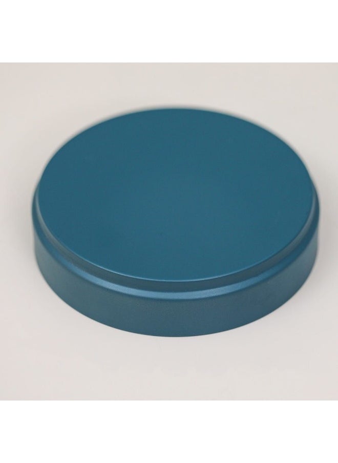 DANUBE HOME Danube Home Cara Soap Dish Teal Durable Stainless Steel With Outside Color Bathroom Soap Case Green Finish Perfect For Storing Soap Bars Safely Stylish Laundry Accessories Décor  - Image 4