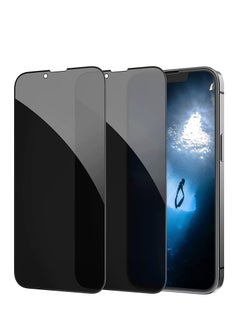 BORTONY Pack of 2 iPhone 14 Plus/13 Pro Max Privacy Full Coverage Screen Protector Anti-Spy Tempered Glass Film Edge to Edge Protection Case Friendly for Apple iPhone 14 Plus/13 Pro Max 6.7-Inch  - Image 1
