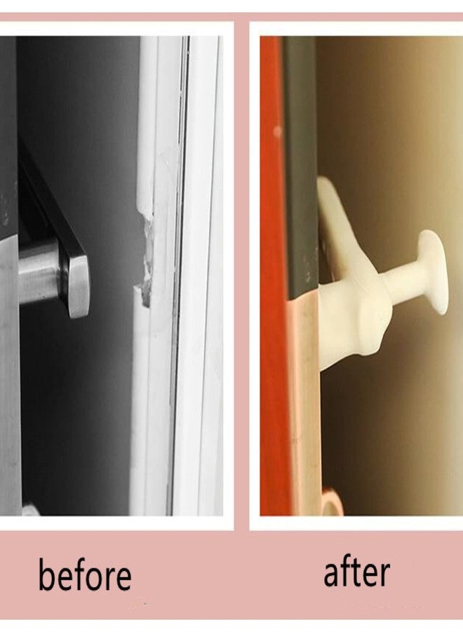 Barasti Safety Door Handle Protective Cover Silicone Door Knob Cover for Baby Room Anti Collision Wall Protector Baby Safety Equipment Prevent Injuries Door Handle Guard for Home - Image 5