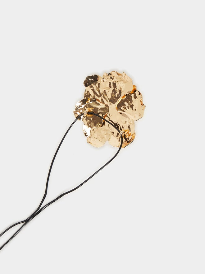 Styli Styli Flower Accent Thread Choker Necklace  - Image 5