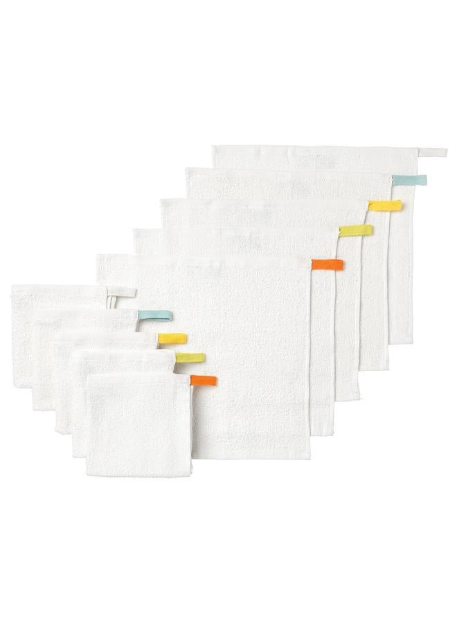Zaboon Washcloth, White, 30X30 Cm - Image 1