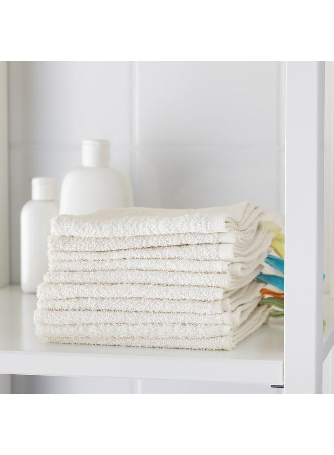 Zaboon Washcloth, White, 30X30 Cm - Image 4