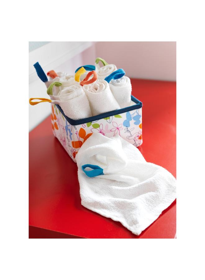 Zaboon Washcloth, White, 30X30 Cm - Image 5