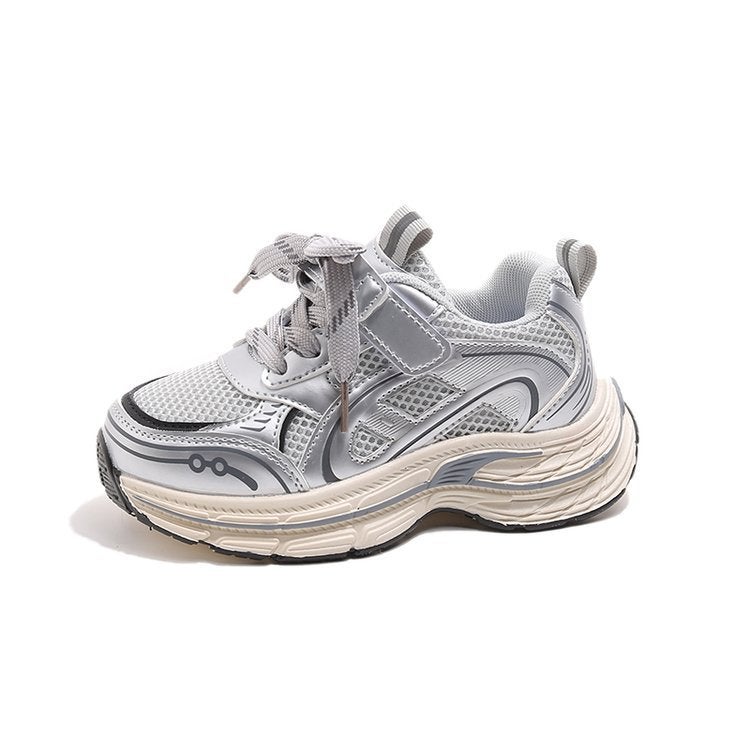 Girls' Torre Shoes 2025 Spring New Sneaker Boys' Soft Sole Mesh Mountaineering Shoes Children'S Fashion Shoes - Image 1