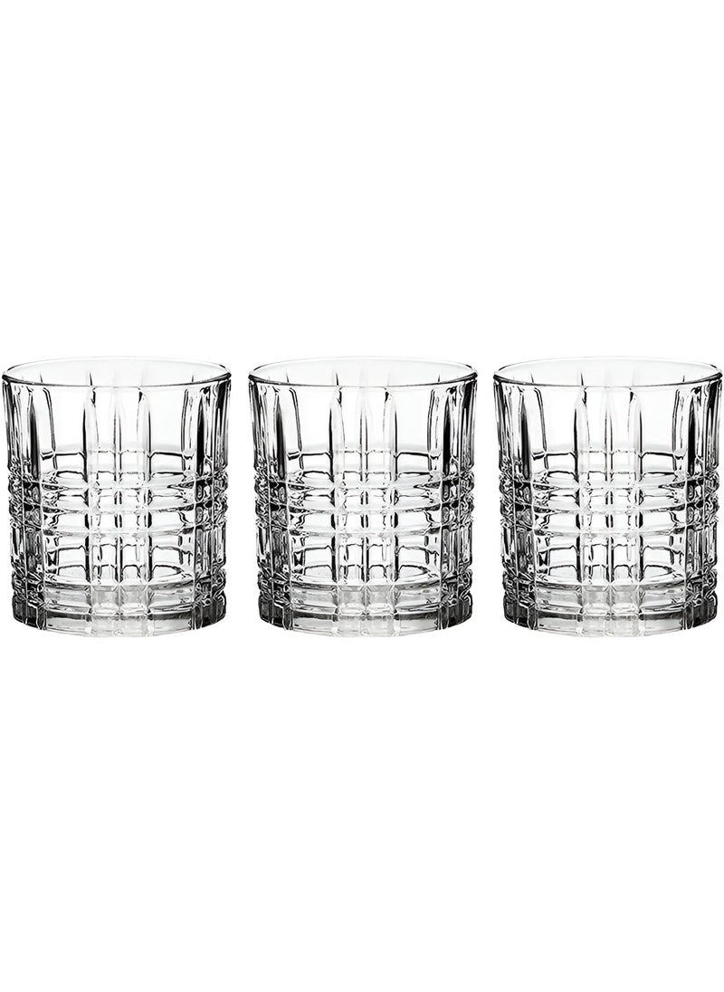VIO Crystal Glasses Old Fashioned Glasses Drinking Glasses Water Glasses Cocktail Mocktail Spirit Glasses Pack of 6  - Image 3