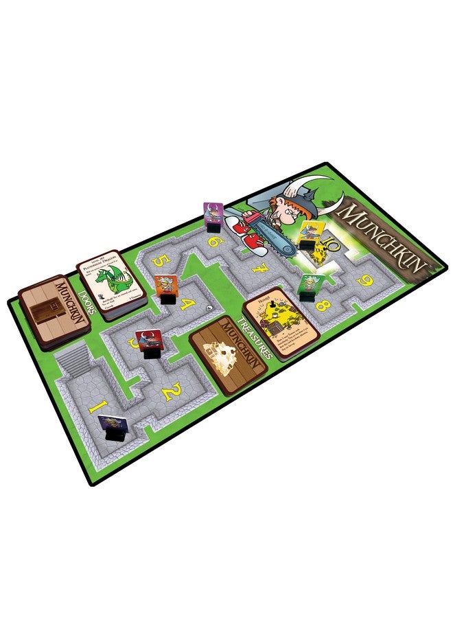 STEVE JACKSON GAMES Munchkin Deluxe Board Game (Base Game), Family Board & Card Game, Adults, Kids, & Fantasy Roleplaying Game, Ages 10+, 3-6 Players, Avg Play Time 120 Min, From Steve Jackson Games - Image 4