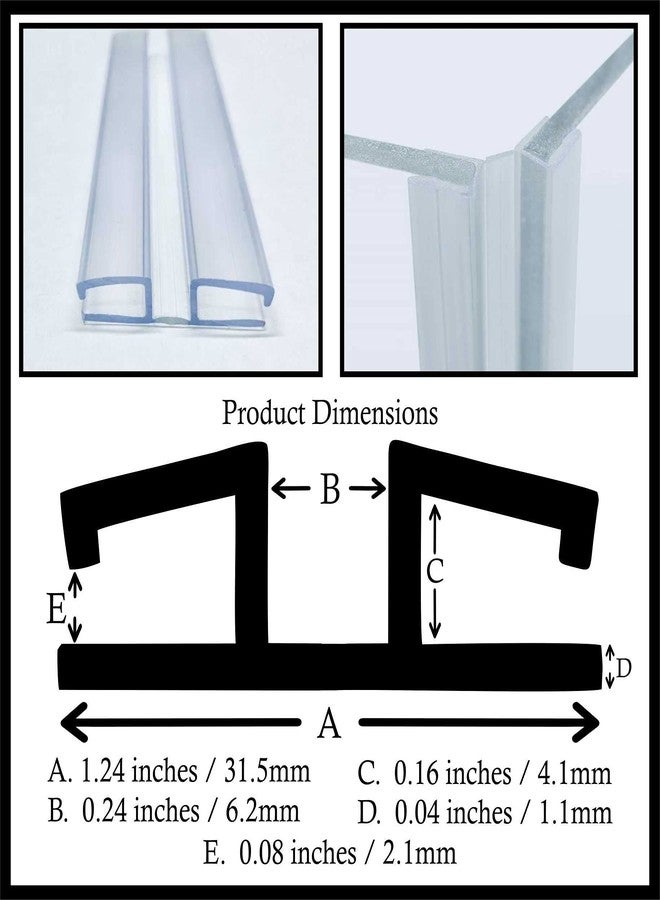 DistinctAndUnique Heavy Duty Piano Hinge 3/16"(4.5mm) or 1/8"(3mm) 36 inch, 2 Pack - Durable PVC Plastic Hinges, Secure Plexiglass Connectors, Easy Assembly Golf Cart Windshield Hinge, Drum Shield, Acrylic Hinges - Image 4