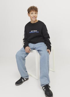 Jack & Jones Junior Kids Logo Original Jeans  - Image 4