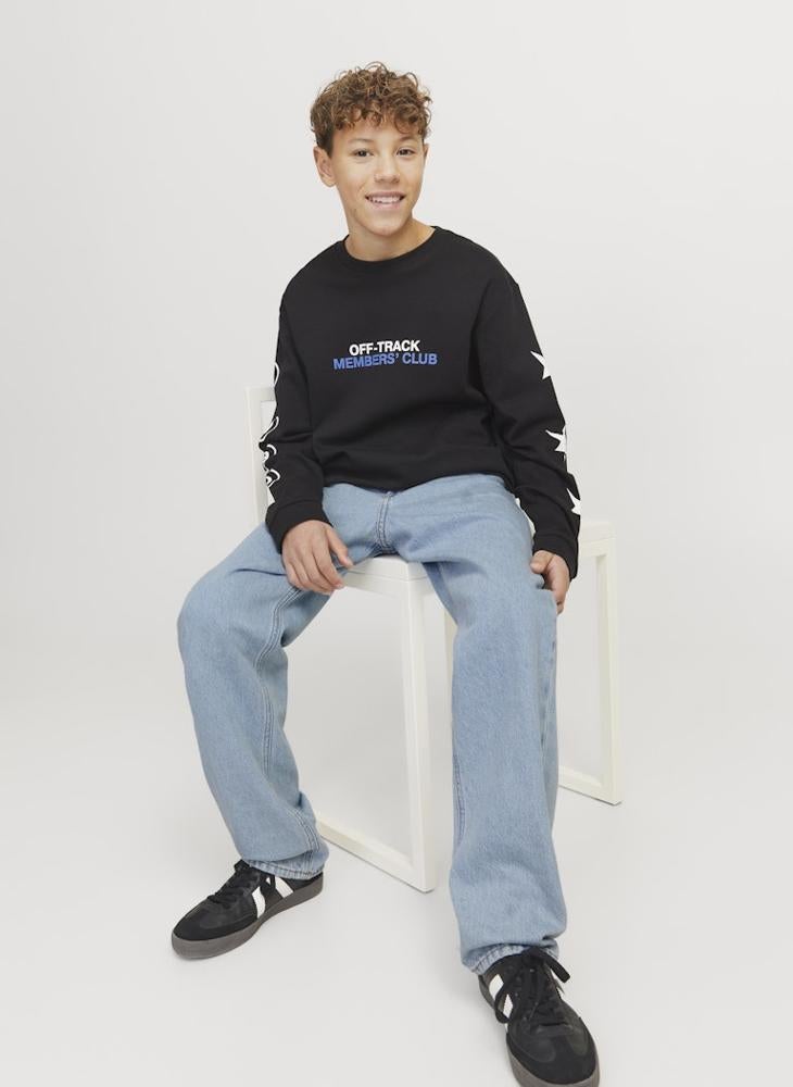 Jack & Jones Junior Kids Logo Original Jeans  - Image 4