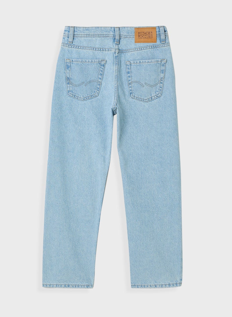 Jack & Jones Junior Kids Logo Original Jeans  - Image 2