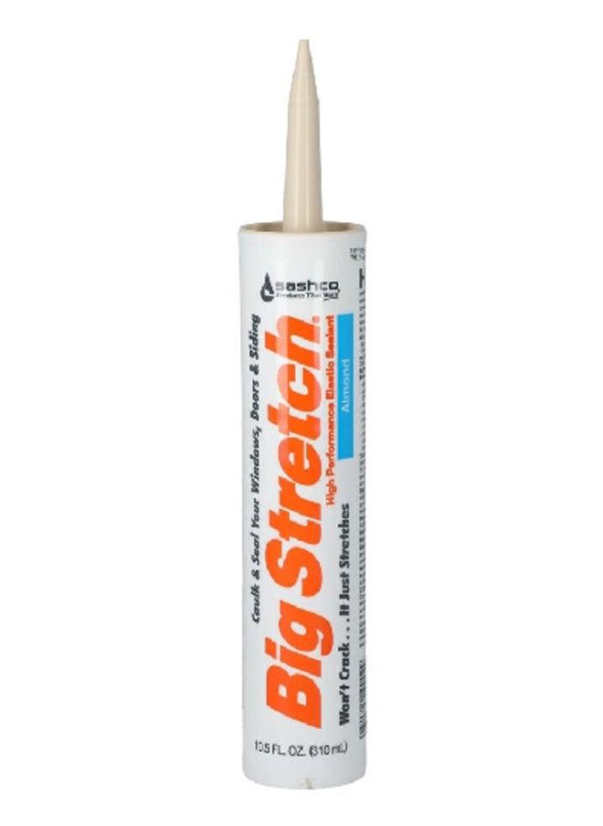 sashco Water Resistant Caulk and Seal Foam Sealant Almond 310 ml 11629  - Image 1
