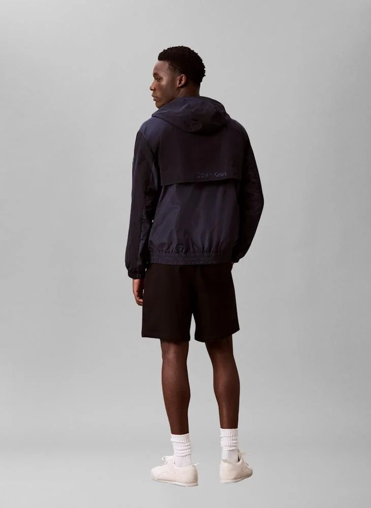 Calvin Klein Embroidered Cotton Terry Shorts