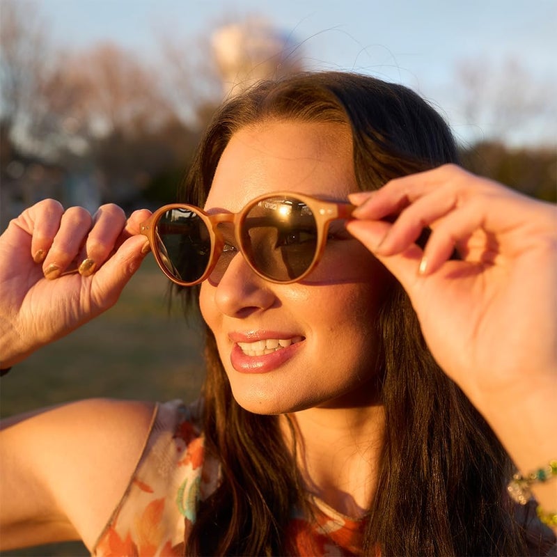 ZENOTTIC Polarized Round Sunglasses, Stylish Small Sunglasses for Men and Women Retro Classic, Multi-Style Selection - Image 2