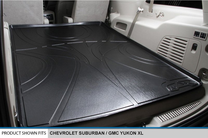 MAX LINER MAXLINER All Weather Cargo Liner Floor Mat Behind 2nd Row Black for 2015-2020 Suburban/Yukon XL/Escalade - Image 2
