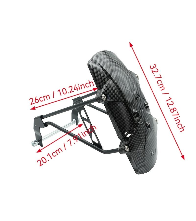 Carbon Fiber Rear Fender Mudguard And Wheel Protection Flaps For Sur Ron Light Bee X And S Modification Parts - Image 2