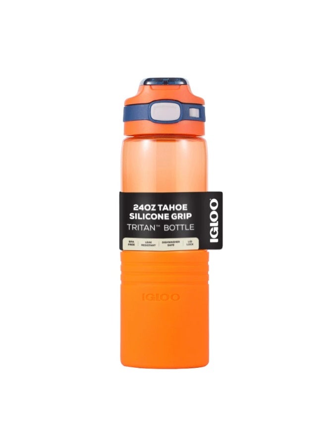 IGLOO 700ml Flip-Top Water Bottle, Drop-Proof and Leak-Proof Portable Water Cup (USA)