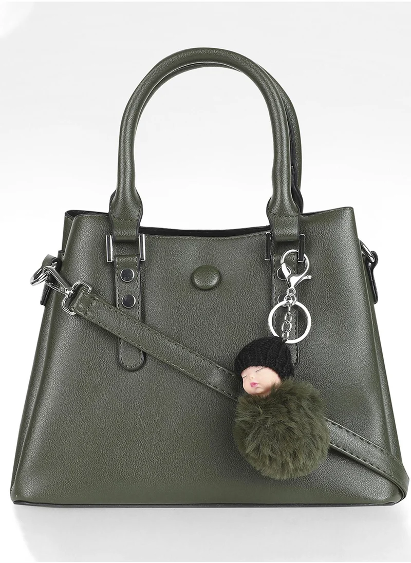 Haute Sauce Ebony Elegance Black Handbag