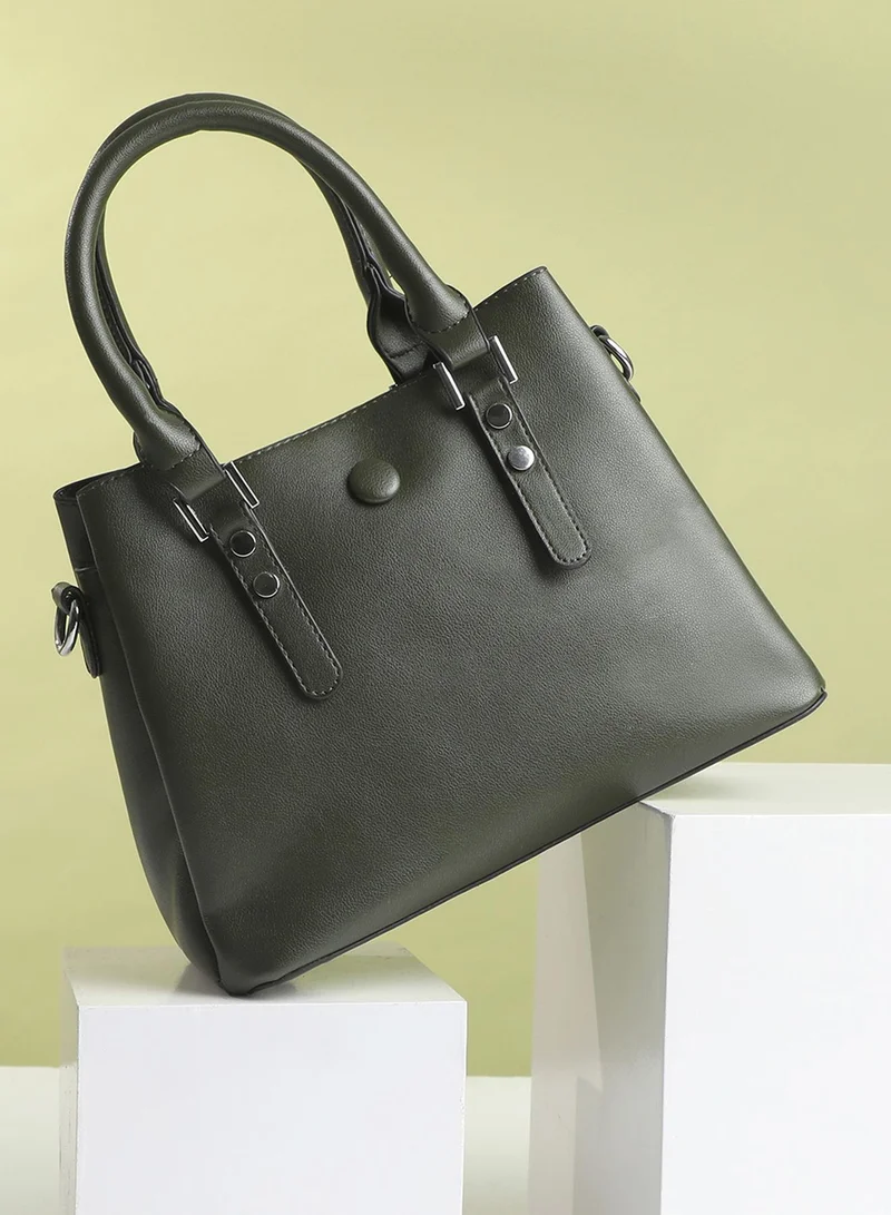 Haute Sauce Ebony Elegance Black Handbag