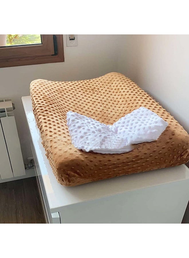 iEvolve Changing Pad Cover Ultra Soft Minky Dots Changing Table Cover Breathable Changing Table Sheet Diaper Changing Pad Cover for Baby Boys Girls (Silvergrey) - Image 5