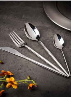 La Mesa 16 PCS CUTLERY SET MODERN SILVER  - Image 1