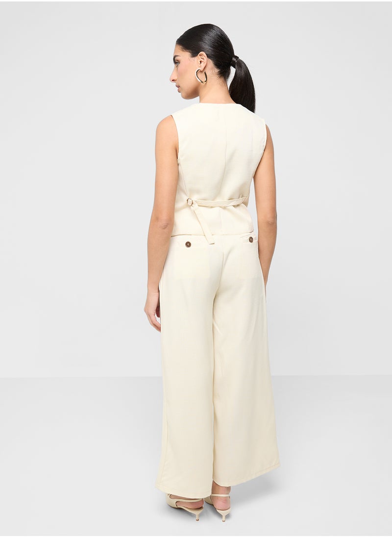 ELLA - Tailored Vest & Pant Set - Image 1