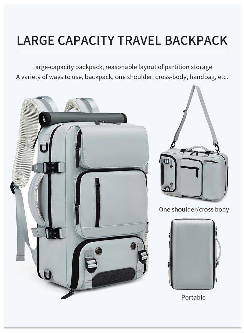 Y&D Rucksack Bag For Men And Women Large Water Resistant Trekking Hiking Bag Travel Backpack - Image 3