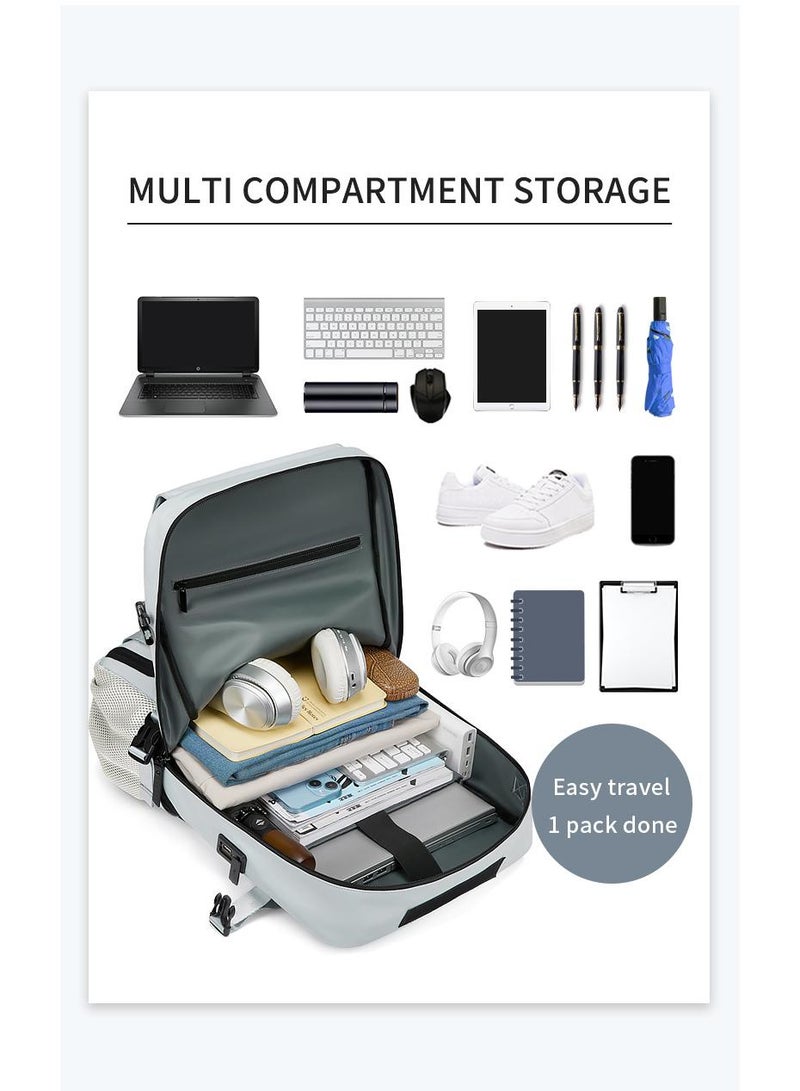 Y&D Rucksack Bag For Men And Women Large Water Resistant Trekking Hiking Bag Travel Backpack - Image 5